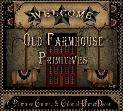 Enjoy a wide variety of Primitive wood products, hand crafted in The USA! Primitive Curtains, Country Colonial, Colonial Home Decor, Country Stores, Primitive Rabbit, Primitive House, Country Primitive Decor, Primative Decor, Primitive Lighting