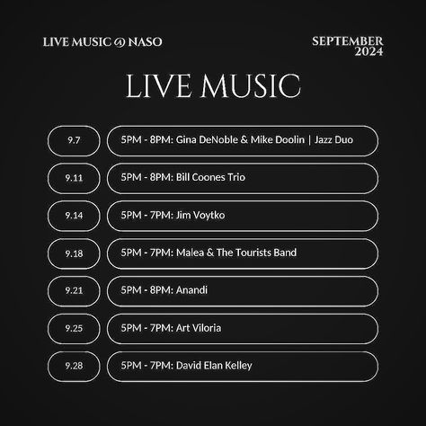 LIVE MUSIC SCHEDULE 🤍 Music Schedule, Wine Bar, Live Music, Wine, Bar, Band, Music