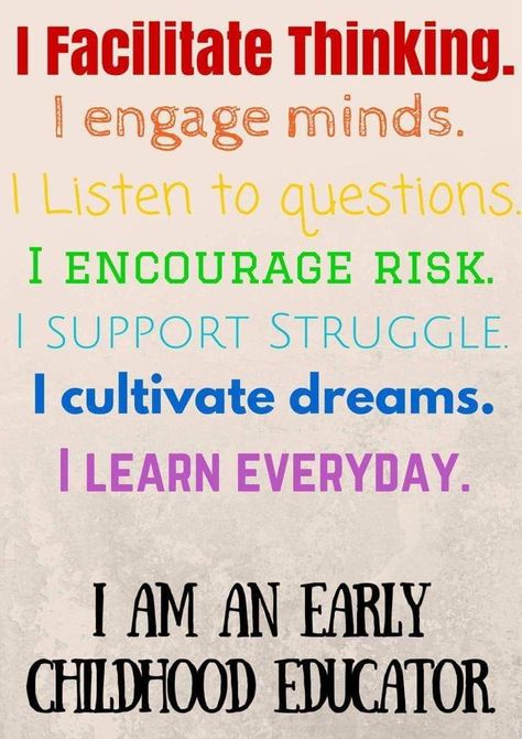 Staff Room Ideas, Early Childhood Education Quotes, Early Childhood Educator, Childhood Quotes, Education Poster Design, Staff Room, Teaching Inspiration, Staff Appreciation, Education Poster