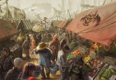 D&D Market Square audio atmosphere#DungeonsAndDragons #D&D #RPG #RP #Market #Medieval #PenAndPaper Market Place Concept Art, Fantasy Market Art, Market Fantasy Art, Market Concept Art, Fantasy Market, Market Illustration, Medieval Market, Fantasy Shop, Fantasy Town