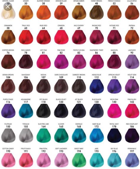 Adore Semi Permanent Hair Color, Red Hair Trends, Wella Hair Color, Best Hair Dye, Wig Shop, At Home Hair Color, Hair Color Chart, Wella Hair, Semi Permanent Hair Color