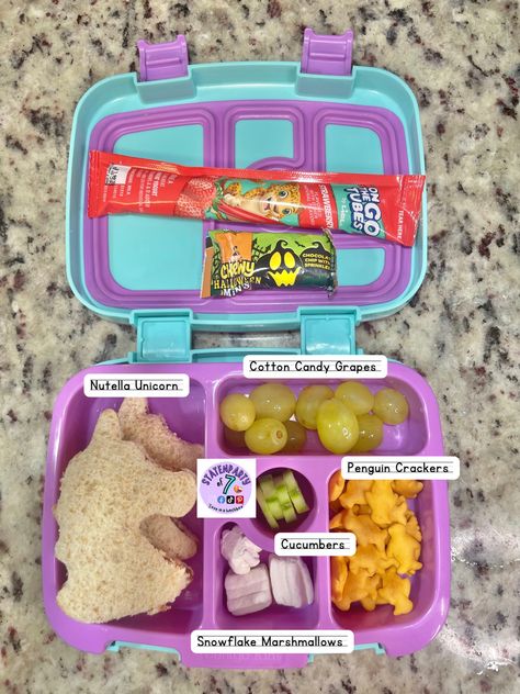 Kindergarten Lunches For School, Nutella Sandwich Ideas School Lunch, Nutella Lunch Ideas Kids, Prek Snack Ideas For School, Nutella Sandwich Ideas, Prek Lunchbox Ideas, Kindergarten Snack Ideas, Pre K Lunch Box Ideas, Preschool Lunchbox Ideas