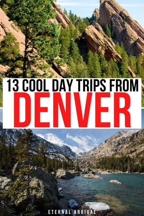 13 Adventurous Day Trips from Denver, Colorado - Eternal Arrival Day Trips From Denver, Texas Land, Hunting Land, Visit Colorado, Colorado Vacation, Usa Travel Guide, Vacation Usa, Colorado Travel, Usa Travel Destinations