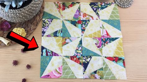 How to Make a Wonky Pinwheel Quilt Block Wonky Pinwheel Quilt Patterns, Pinwheel Quilt Patterns, Plaster Hands, Pinwheel Quilt Pattern, Pinwheel Quilt Block, Pinwheel Block, Diy Plaster, Scrap Busters, Pinwheel Quilt