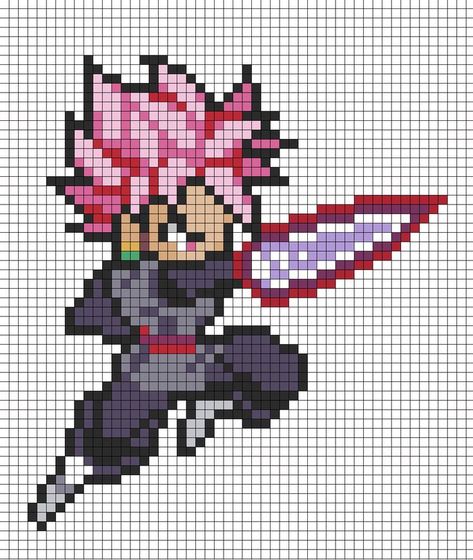 Pixel Drawing Anime, Ideas Para Minecraft, Pixel Art Manga, Pixel Art Dragon Ball, Pixel Art Dragon, Pixel Dragon, Spiderman Pixel Art, Hama Art, Image Dbz