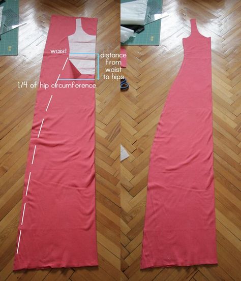 Simple summer jersey maxi dress (DIY) | Pearls and Scissors Maxi Dress Diy, Diy Jersey, Sukienki Maksi, Diy Maxi Dress, Diy Tricot, Projek Menjahit, Skirt Diy, Sewing Dress, Jersey Maxi Dress