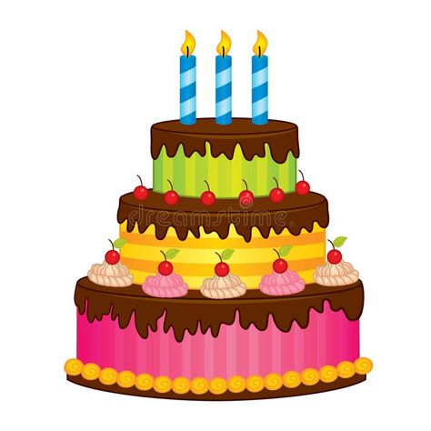 Vector Birthday Cake with Candles vector illustration Birthday Cake Clip Art, Chocolate Fruit Cake, Birthday Cake Illustration, Cake With Candles, Cartoon Birthday Cake, Colorful Birthday Cake, Happy Birthday Clip Art, Cake Stock, Birthday Cake With Photo