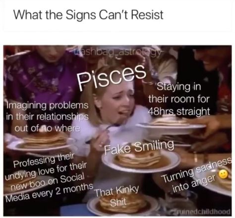 Pisces meme, astrology meme, zodiac Pisces Memes Funny, Capricorn Meme, Pisces Funny, Taurus Memes, Capricorn Life, Capricorn Traits, Horoscope Capricorn, Capricorn Quotes, Capricorn Facts