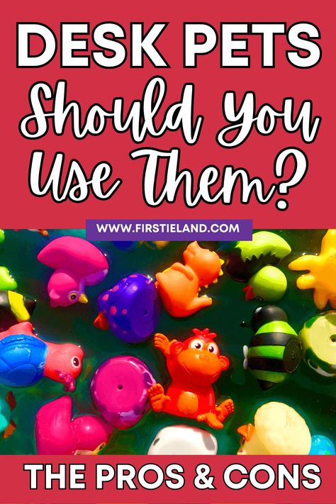 Have you heard about desk pets? They're a positive behavior reward system for classroom management in elementary classrooms. It's a fun way to reinforce good behavior with mini erasers that kids can adopt as their own little pets. But is it a good idea? Click through to get the pros and cons of this classroom management system along with desk pet ideas for your classroom. You'll find ideas for a class pet store, adoption center, accessories, and how to use this positive reinforcement strategy. Desk Pet Ideas, Desk Pets Classroom Management, Positive Behavior Rewards, Classroom Pets, Class Pet, Behavior Rewards, Adoption Center, Reward System, Positive Behavior