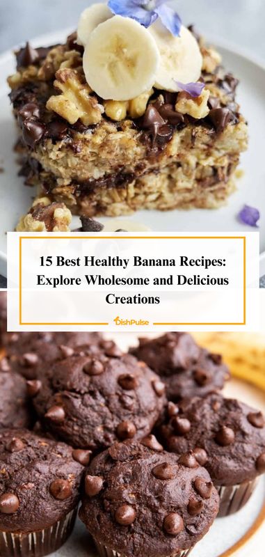 Explore wholesome and delicious creations with the 15 Best Healthy Banana Recipes! From smoothies to baked treats, enjoy the natural sweetness of bananas in nutritious and satisfying dishes. 🍌🥗 


#HealthyBananaRecipes #WholesomeCreations #NutritiousTreats #BananaDishes #DishPulse 𝗗𝗼𝘂𝗯𝗹𝗲-𝘁𝗮𝗽 𝗶𝗳 𝘁𝗵𝗶𝘀 𝗰𝗮𝘂𝗴𝗵𝘁 𝘆𝗼𝘂𝗿 𝗲𝘆𝗲! Things To Do With Overripe Bananas, Healthy Ways To Use Ripe Bananas, Smashed Banana Recipes Healthy, Black Banana Recipes, Healthy Recipes With Ripe Bananas, 2 Ripe Banana Recipes Easy, Healthy Banana Desserts, Old Bananas What To Do With, Recipes For Old Bananas