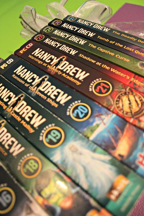 Nancy Drew:) Nancy Drew Games Aesthetic, Card Games For One, Nancy Drew Games Her Interactive, Nancy Drew Costume, Nancy Drew Tv Show, Birthday Questions, Nancy Drew Her Interactive, Game Of Thrones Sansa, Building Games For Kids