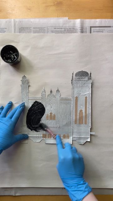 Intaglio Printing, Collagraph Printmaking, Woodblock Printmaking, Collagraphy, Printmaking Projects, Drypoint Etching, Tetra Pak, Lino Art, Etching Prints