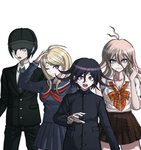 Pregame Danganronpa, Danganronpa 2, Danganronpa V3, Danganronpa Characters, Danganronpa, Dark Side, Aesthetic Anime, The Darkest, Fan Art