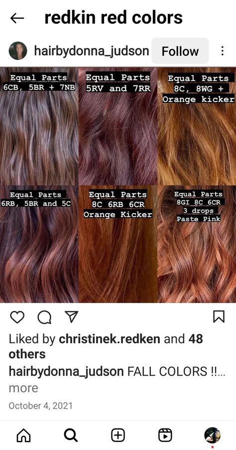 Hair Stylist Tips, Best Hair Color Ideas, Red Violet Hair, Redken Hair Color, Stylist Tips, Best Hair Color, Brown Hair Shades, Color Formulas, Redken Hair Products