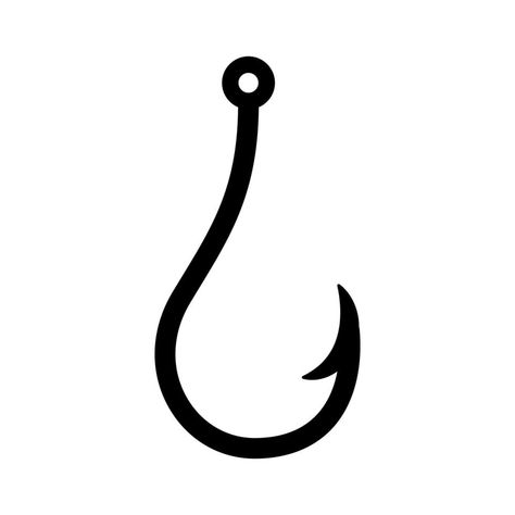 Fishing rod hook icon, fish hook , fish catch. Fishing tip. Victim bait, trap. Vector Fish On A Hook, Bait Trap, Pin Search, Cartoon Fish, Fishing Tips, Free Clip Art, Fishing Rod, Fish Hook, Vector Art