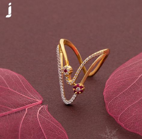 Vanki Ring Gold Plain, Vanku Rings Gold, Vangi Ring, Vanki Designs Jewellery, Vanki Ring, Latest Gold Ring Designs, Ombre Rings, Silver Necklace Designs, Gold Rings For Women