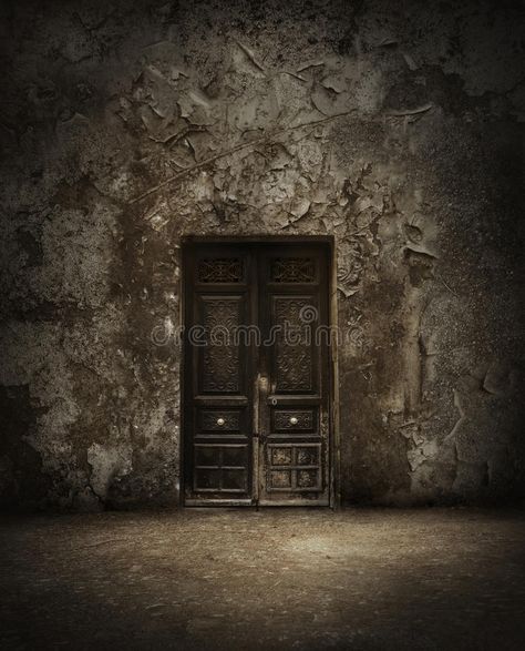 Mysterious door. Mysterious closed door, Grunge and gloomy in environment , #AD, #closed, #door, #Mysterious, #environment, #gloomy #ad Scary Basement, Creepy Basement, Closed Doors, Stock Pictures, Birds In Flight, Royalty Free Photos, Amazing Photography, Free Stock Photos, Basement