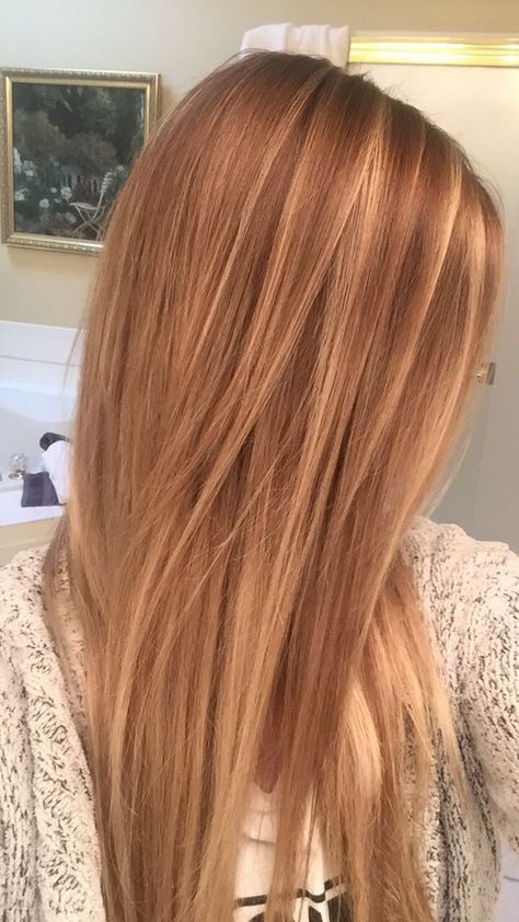 Honey toned hair Beeline Honey Hair, Toned Hair, Honey Hair, Tone Hair, Strawberry Blonde, Hair Inspo Color, Cut And Color, Style Ideas, Hair Ideas