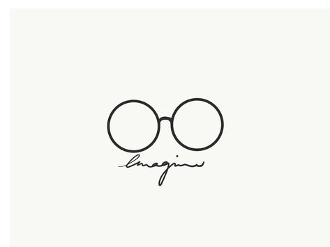 Another tattoo design that I actually got. John Lennon’s Imagine John Lennon Glasses Tattoo, Imagine Tattoo John Lennon, John Lennon Tattoo Ideas, Imagine John Lennon Art, John Lennon Tattoo, Imagine Tattoo, Beatles Tattoo, Jhon Lennon, Glasses Tattoo