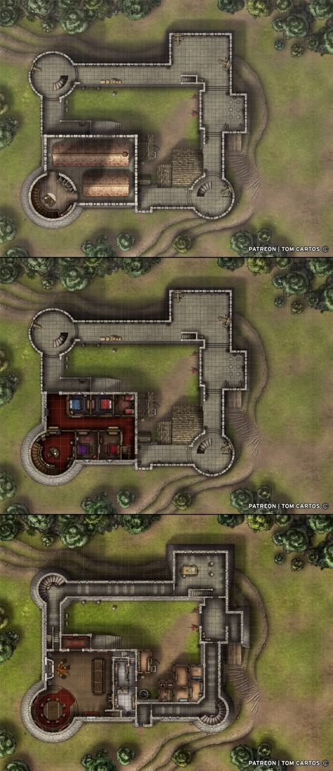 [44x102] Merritts Keep [Battlemap] - Imgur Fort Battle Map Dnd, Keep Map Dnd, Keep Battlemap, Dnd Outpost Map, Dnd Armory Map, Dnd Keep Map, Dnd Fort Map, Dnd Fortress Map, Castle Rpg Map