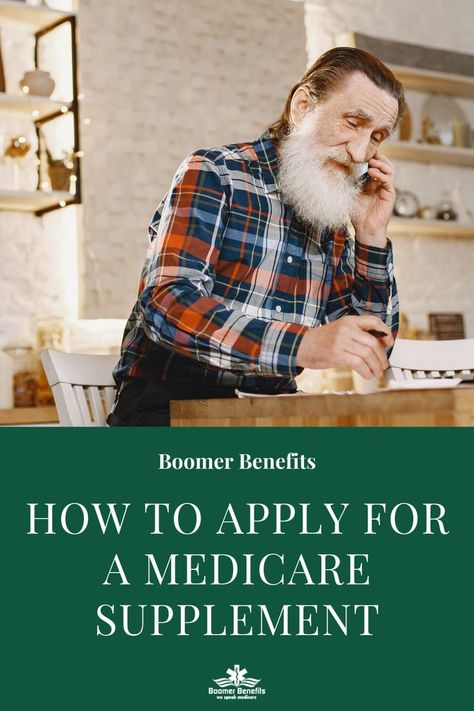 Medicare Supplement Plans, How To Apply, How To Plan