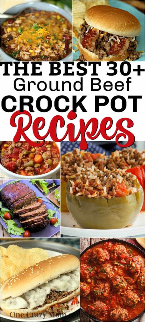 Crock Pot Ground Beef Recipes, Ground Beef Crock Pot Recipes, Ground Beef Crock Pot, Beef Crock Pot Recipes, Hamburger Crockpot Recipes, Beef Crock Pot, Hamburger In Crockpot, Ground Beef Crockpot Recipes, Slow Cooker Ground Beef