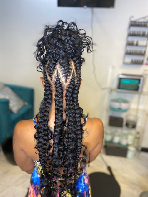 Bohemian Braids Hairstyles, Ghana Braids Hairstyles, Black Hair Updo Hairstyles, Stylish Naija, Work Hair, Big Box Braids Hairstyles, Bohemian Braids, Ghana Braids, Feed In Braids Hairstyles