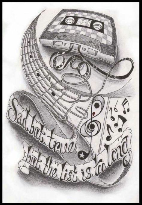 Music Tattoo Design Music Half Sleeve Tattoo, Half Sleeve Tattoo Design, Sketch Faces, Half Sleeve Tattoos Sketches, Music Notes Drawing, Unique Half Sleeve Tattoos, Music Tattoo Sleeves, Mens Half Sleeve, Music Note Tattoo