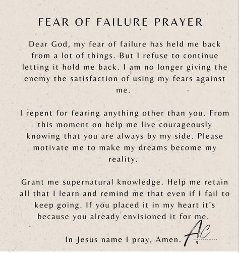 Prayers Of Encouragement, Learn The Bible, Unfailing Love, Prayer For Guidance, Prayer Bible, Everyday Prayers, Morning Prayer Quotes, Fear Of Failure, Prayer And Fasting