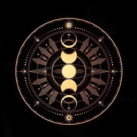 Black And Gold Space Aesthetic, Astrology Phone Theme, Spiritual App Icons, Astrology Icons Aesthetic, Celestial Icons Aesthetic, Astrology Widget, Astrology App Icon, Celestial Widget, Astronomy App Icons