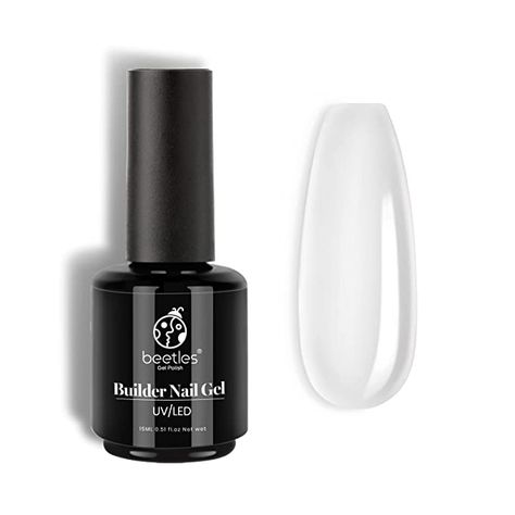 Amazon.com : Beetles Gel Nail Polish Builder Nail Gel 5 in 1 Builder Strengthener Gel Clear Builder Nail Gel Color Hard Gel Builder Extension Nail Gel for Holiday Nails Gel Polish Nail Art Design Nail for Women : Beauty & Personal Care Nail Tip Shapes, Gel Builder, Hard Gel Nails, Builder Gel Nails, Sculpted Nails, Gel Polish Nail Art, Gel Set, Shaped Nails, Gel Nail Extensions