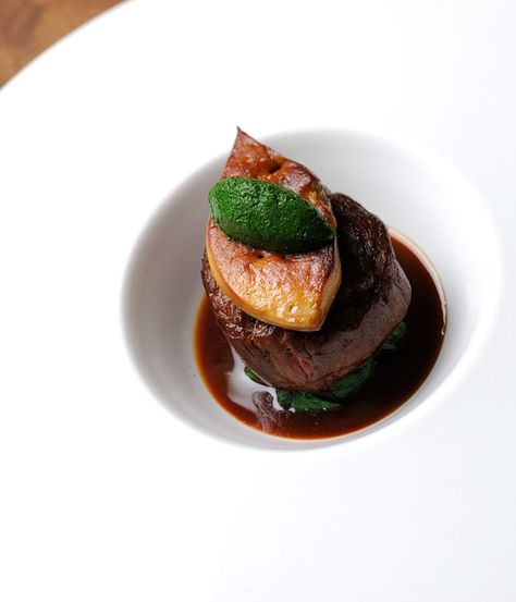 This beef fillet recipe from Chris Horridge has a real touch of luxury about it. Beef Fillet Recipes, Steak Stew, Madeira Sauce, Plating Presentation, Beef Fillet, Great British Chefs, Steak And Mushrooms, Rib Eye, Fine Dining Recipes