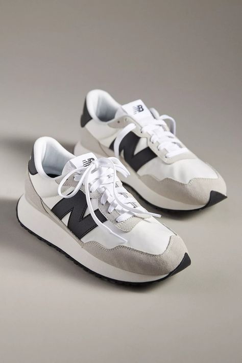 New Balance Shoes White And Black, Womens Black Tennis Shoes, Cute New Balance Shoes Women, Men New Balance Shoes, New Balance Shoes 237, Black New Balance Outfit, New Balance 237 Women, New Balance Sneakers Outfit, New Balance Women Shoes