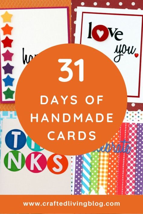 Simple Handmade Card, Card Making Ideas For Beginners, Easy Birthday Cards Diy, Block Stamping, Card Making Stencils, Easy Greeting Cards, Simple Diy Crafts, Handmade Greeting Card Designs, Quick And Easy Cards