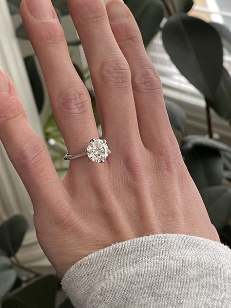 Solitaire Engagement Ring Big, Round Diamond Platinum Band, 3.5 Ct Round Engagement Ring, Round Solitaire Engagement Ring Platinum, Platinum Round Engagement Rings, Round Platinum Engagement Ring, Round Solitaire Engagement Ring Silver, 3ct Round Engagement Ring, Round 6 Prong Engagement Ring