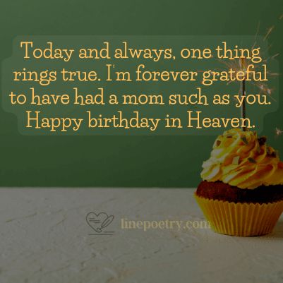 Birthdays In Heaven Quotes, First Birthday Without My Mom, Happy Heavenly Birthday Mom, Birthday In Heaven Quotes, Miss You Mom Quotes, Heavenly Birthday, Happy Heavenly Birthday, Happy Birthday In Heaven, Mom In Heaven