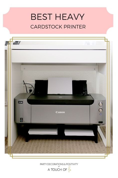 This is - hands down - the best printer for printing your invitations. It's great for when you print wedding invitations, or birthday invitations. Now it's easy to print your digital etsy invitations at home!  #heavycardstock #printer #bestprinter Best Printer For Invitations, Best Printer For Cardstock, How To Print Invitations At Home, Card Printer, Printer Cartridge, Free Wedding Invitations, Business Pictures, Best Printers, Business Invitation