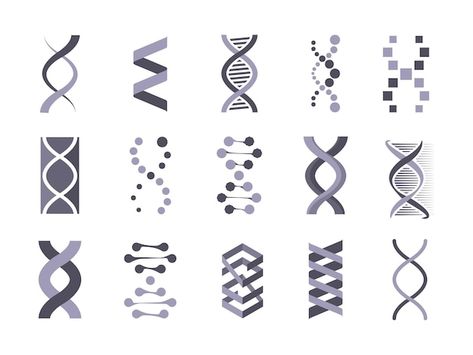 Leg Band Tattoos, Helix Shape, Dna Logo, Biological Science, Dna Helix, Dna Molecule, Dna Design, Shape Tattoo, Human Genome