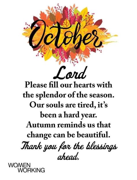 October Blessings, Hello October, Good Morning God Quotes, New Month, Have A Blessed Day, Good Morning Greetings, Morning Greeting, Scripture Verses, Quotes About God