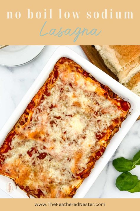 Our low-sodium lasagna recipe strikes the ideal mix between flavor and health, providing a classic comfort food that is both delicious and nutritious. Easy Low Sodium Meals Dinners, Low Salt Heart Healthy Recipes, Low Sodium Casserole Recipes, Low Sodium Dinners Easy, Heart Healthy Casserole Recipes Low Sodium, Low Sodium Lasagna, Low Sodium Meals Easy Lunch, Low Sodium Baked Spaghetti, Heart Healthy Lasagna Recipe