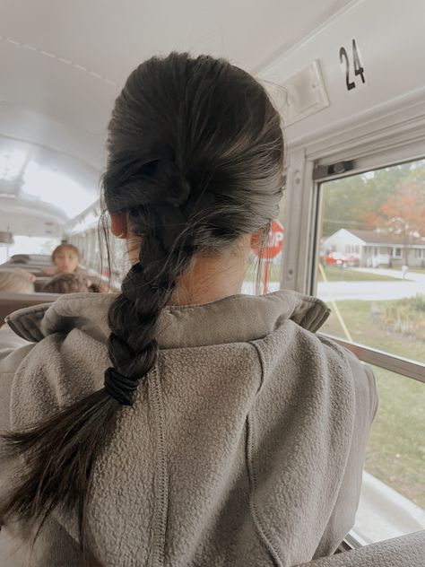 Low french braid Low French Braid, Low Braid, Dream Makeup, Volleyball Hairstyles, French Braid, Hair Goals, Volleyball, Braided Hairstyles, Hair Makeup