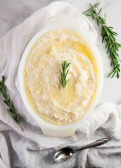 Mascarpone Mashed Potatoes with Rosemary Butter Italian Thanksgiving Recipes, Italian Thanksgiving, Rosemary Butter, Whipped Potatoes, Twice Baked Potatoes Casserole, Christmas Dinner Menu, Christmas Recipes Appetizers, Making Mashed Potatoes, Roast Turkey