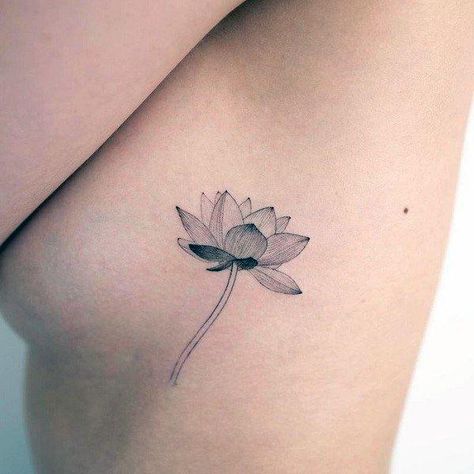 40 Unique Water Lily Tattoos: Designs and their Meanings | Art and Design Water Lillie Tattoos, River Lily Tattoo, Black And White Water Lily Tattoo, Blue Water Lily Tattoo, Water Lilly Tattoos, Waterlilly Tattoo, Lily Pad Tattoo, Waterlily Tattoos, Water Lily Tattoo