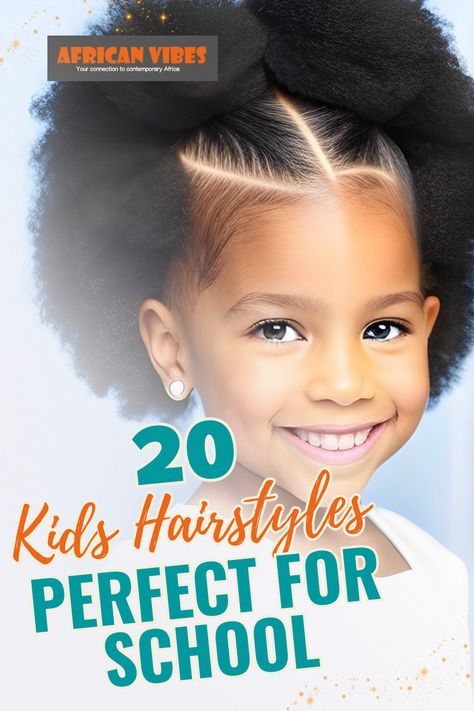 Looking for easy and cute school hairstyles for kids? Check out these adorable ideas! #KidsHairstyles #BackToSchool #CuteHairstyles Quick Easy Kids Hairstyles, 2nd Grade Hairstyles Black, Black Child Hairstyles, Kindergarten Picture Day Hair Black, Natural Styles For Kids, 4c Natural Hairstyles Kids, Kid Natural Hairstyles Black, Hairstyles Kids Black, Pre K Hairstyles Girl Black