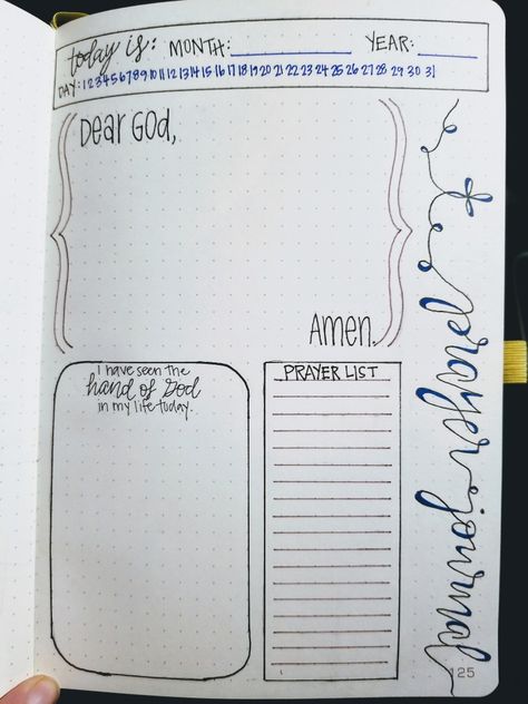 Prayer bullet journal by kjmfritsche Bible Bullet Journaling, Bullet Journal Tracking, Bible Journaling Ideas, Bible Journal Notebooks, Goals Bullet Journal, Bible Journal Notes, Bullet Journal Tracker, Bullet Journal Ideas, Inspire Bible Journaling