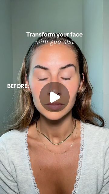 Wildling Beauty on Instagram: "Nothing we love more than @chrissybriel before and afters! ✨

She’s using the award winning Empress Stone. Pro tip: start with the Empress Hydrasoothe Face Mist and Empress Barrier Oil for the ultimate gua sha routine. 

Want the link to the products? Comment YES

#guasha #guashatool #guashafacial #guashamassage #guashatherapy #guashatutorial" Gua Sha Before And After Face, Guasha Before And After, Gua Sha Before And After, Guasha Routine, Guasha Stone, Gua Sha Routine, Gua Sha Massage, Gua Sha Facial, Gua Sha Tools