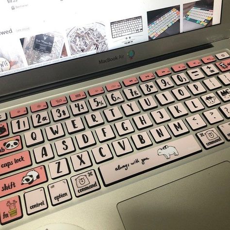 Keyboard Painting, Laptop Keyboard Covers, Macbook Air Stickers, Desktop Wallpaper Macbook, Keyboard Decal, Laptop Case Stickers, Laptop Decoration, Macbook Desktop, Keyboard Stickers