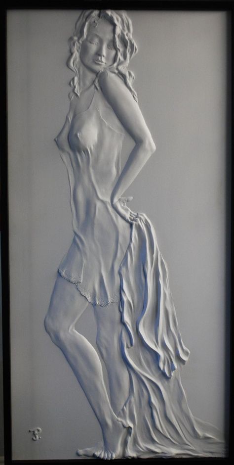 Sculpture Relief, Drywall Art, Lampe Art Deco, Plaster Wall Art, Texture Painting On Canvas, Female Art Painting, Relief Sculpture, Plaster Art, Art Carved