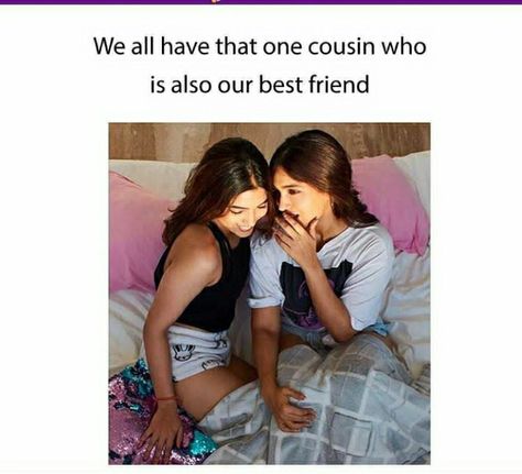 #family #memes #quotes #cousins #sisters #brothers Cousin Memes Humor Families, Cousin Best Friend Quotes, Cousin Memes Humor, Favorite Cousin Quotes, Cousin Sister Quotes, Quotes Cousins, Cousins Aesthetic, Cousins Quotes, Cousin Relationships