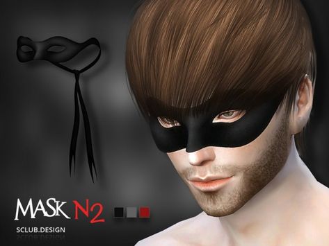 The Sims Resource: Mask N2 by S-Club • Sims 4 Downloads Sims 4 Cat, Male Glasses, Nikki Sims, The Sims 4 Pc, Sims 4 Dresses, Sims 4 Cc Furniture, Cat Mask, Sims 4 Cas, Sims 4 Cc Finds